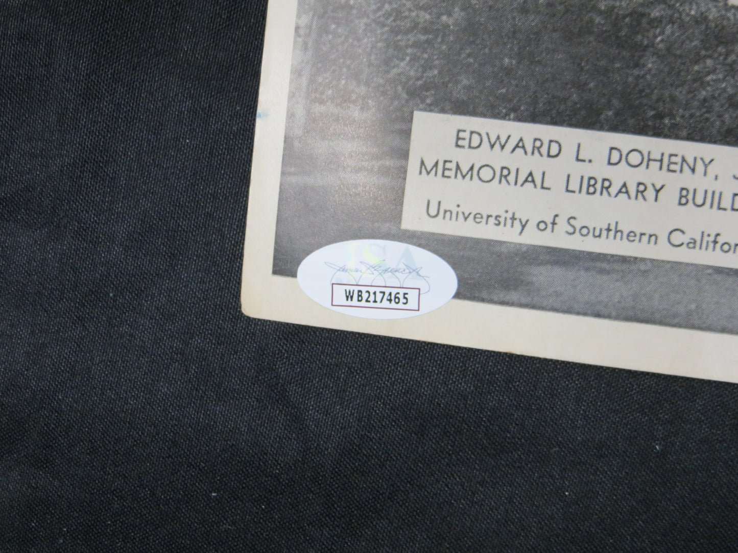 BOB LILLY SIGNED TCU vs USC Game Program 9/24/1960 w/CHOF 81 JSA