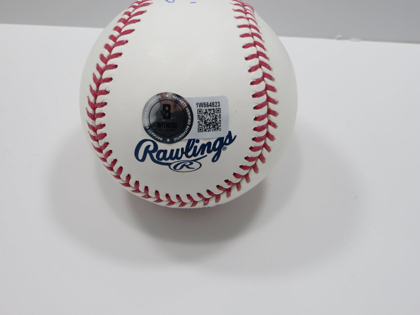 RUBEN SIERRA TEXAS RANGERS SIGNED Rawlings OML BASEBALL w/ElCaballo BAS