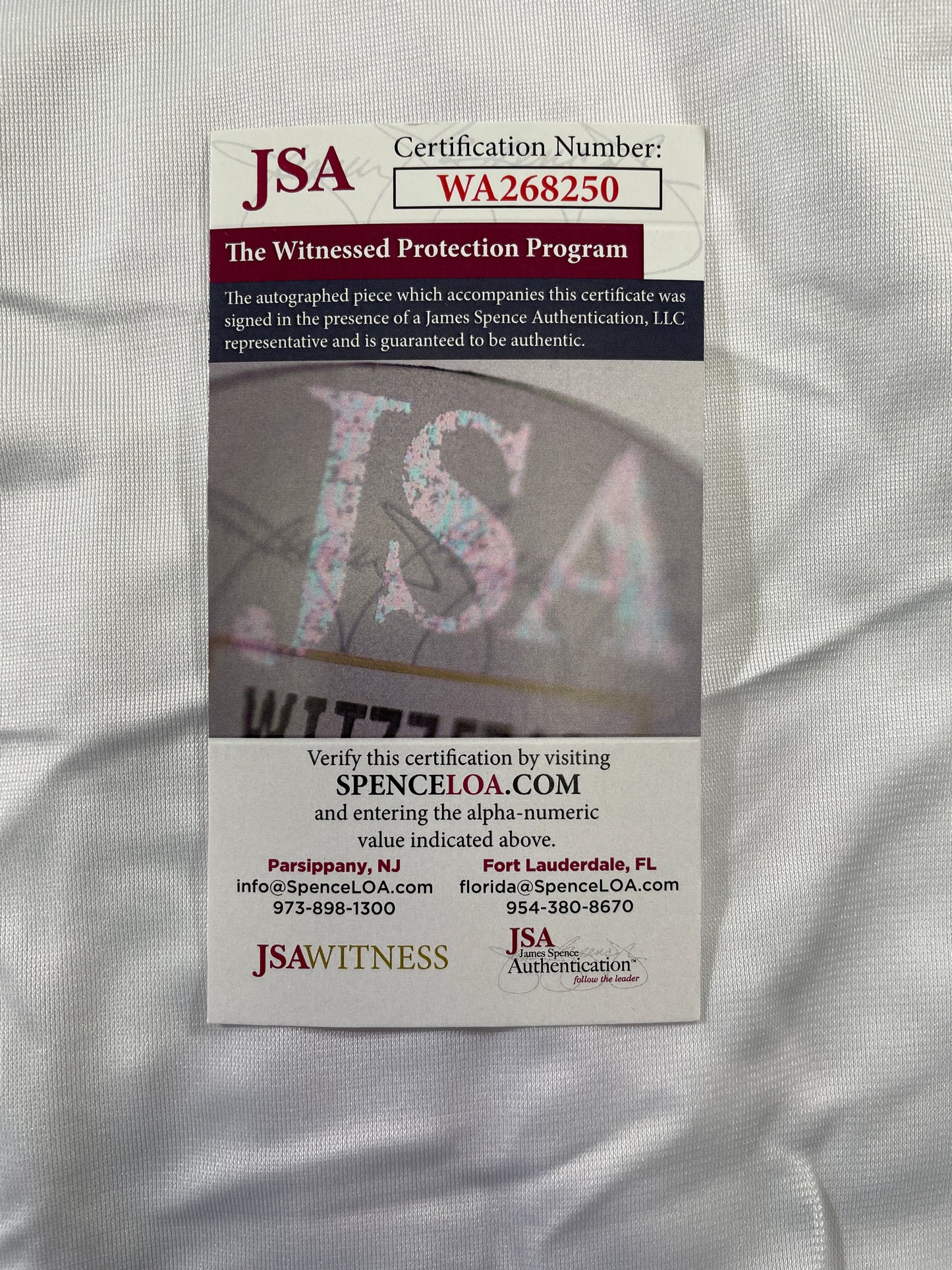 PAT MAHOMES SR. TEXAS RANGERS SIGNED JERSEY w/GO RANGERS XL JSA COA