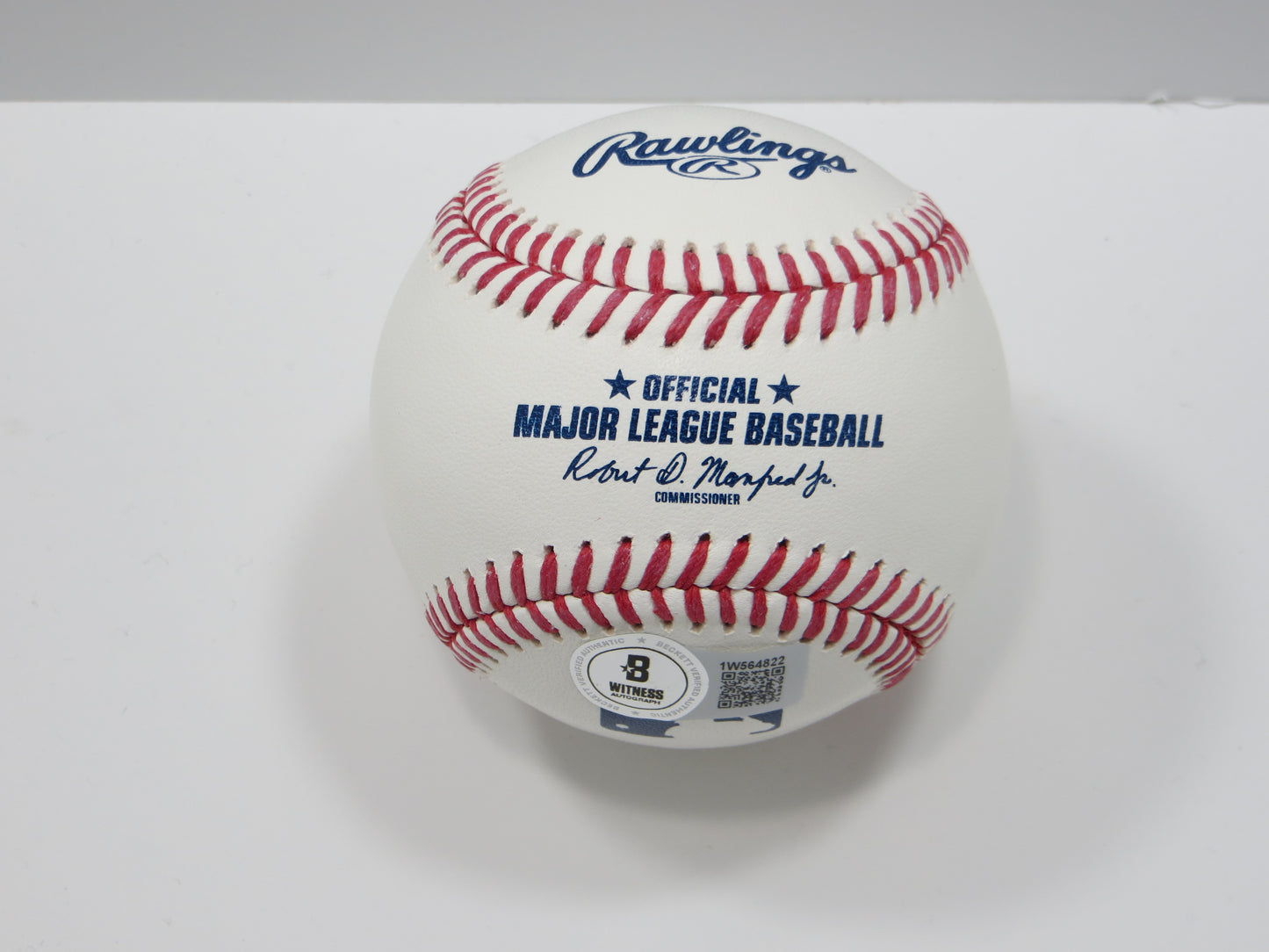 RUBEN SIERRA TEXAS RANGERS SIGNED Rawlings OML BASEBALL w/ElCaballo BAS