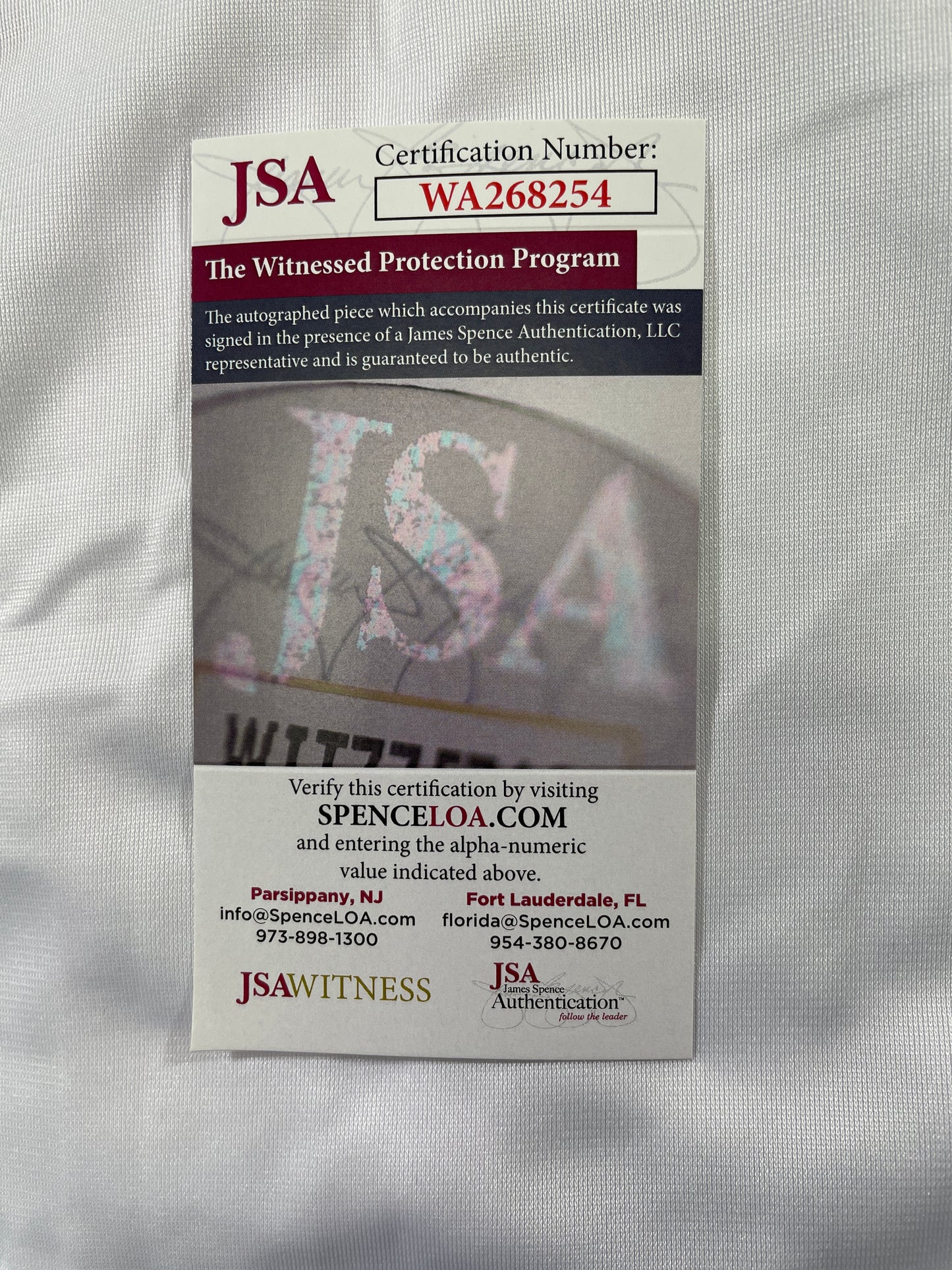 PAT MAHOMES SR. TEXAS RANGERS SIGNED JERSEY w/GO RANGERS XL JSA COA