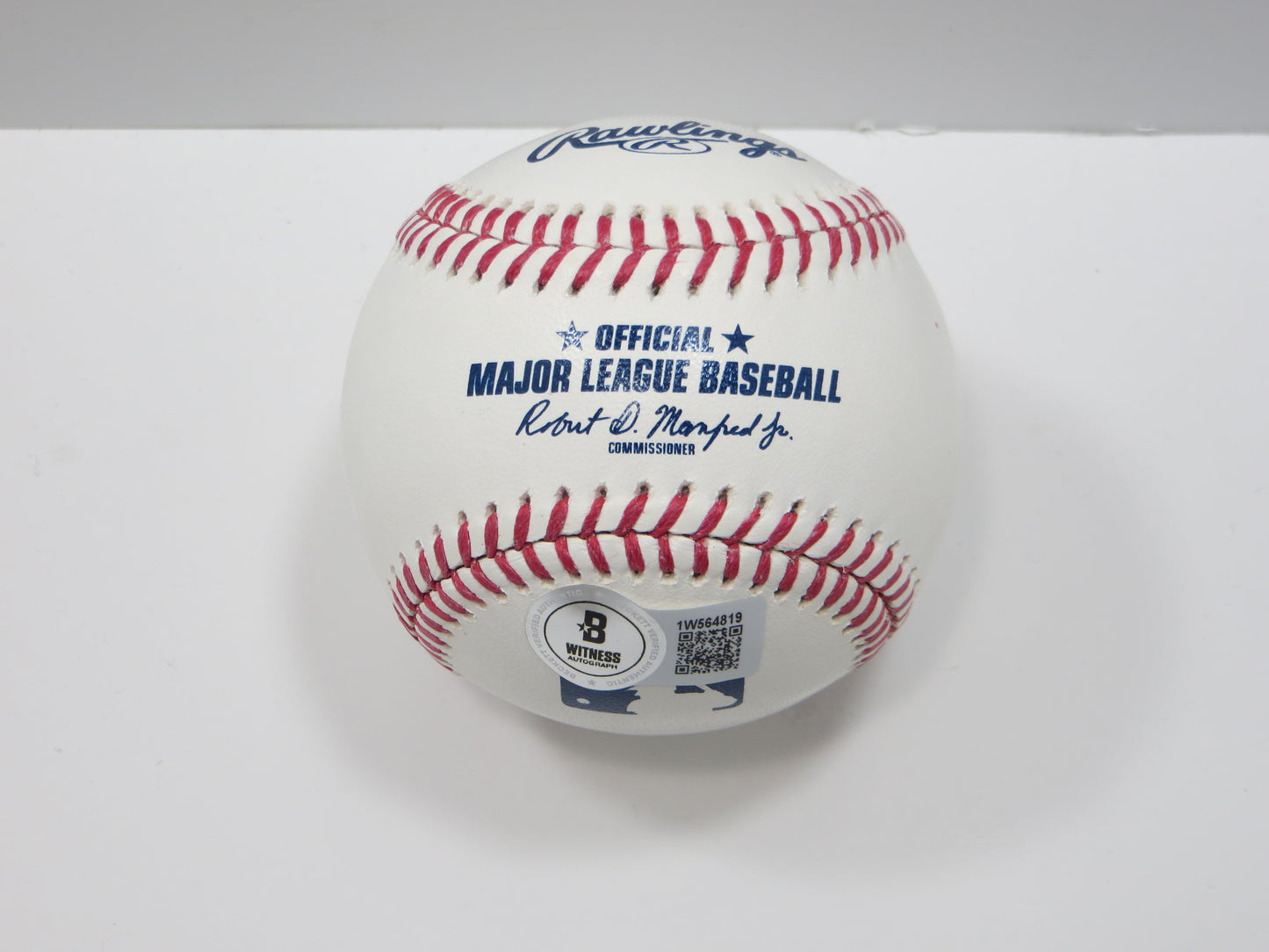 RUBEN SIERRA TEXAS RANGERS SIGNED Rawlings OML BASEBALL w/ElCaballo BAS