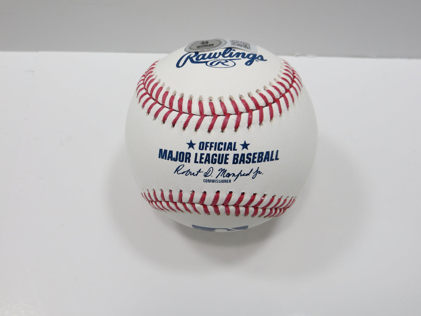 RUBEN SIERRA TEXAS RANGERS SIGNED Rawlings OML BASEBALL w/ElCaballo BAS