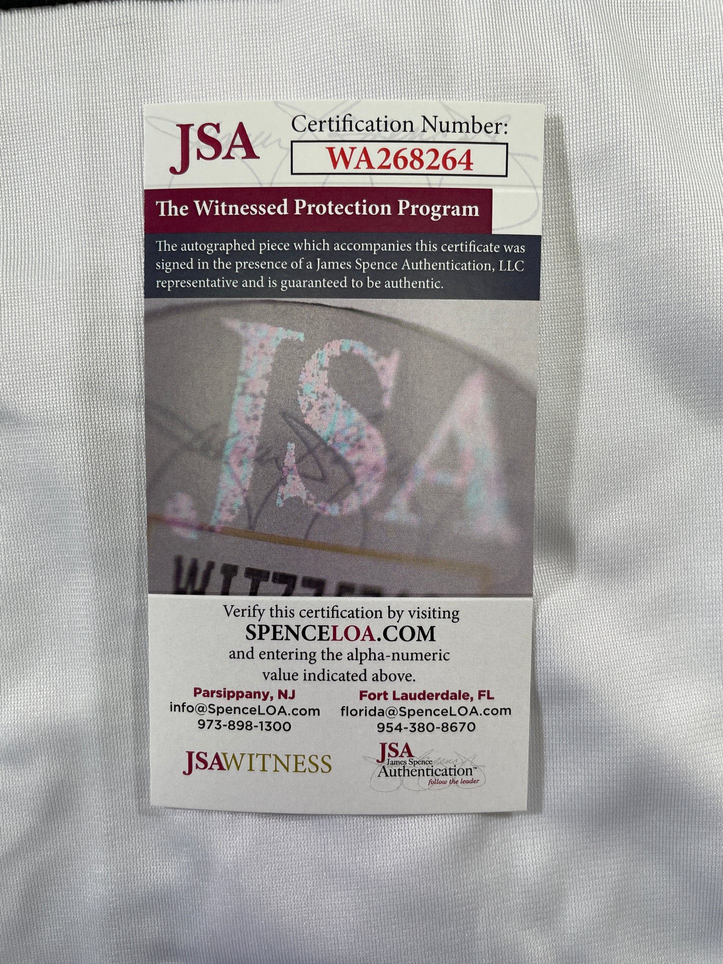 PAT MAHOMES SR. NEW YORK METS SIGNED JERSEY w/GO METS! XL JSA COA