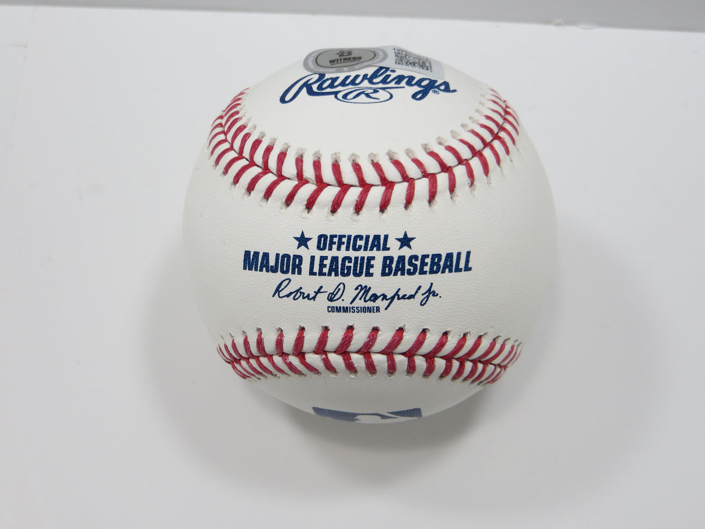 JULIO FRANCO TEXAS RANGERS SIGNED OML BASEBALL w/91BatChamp BAS