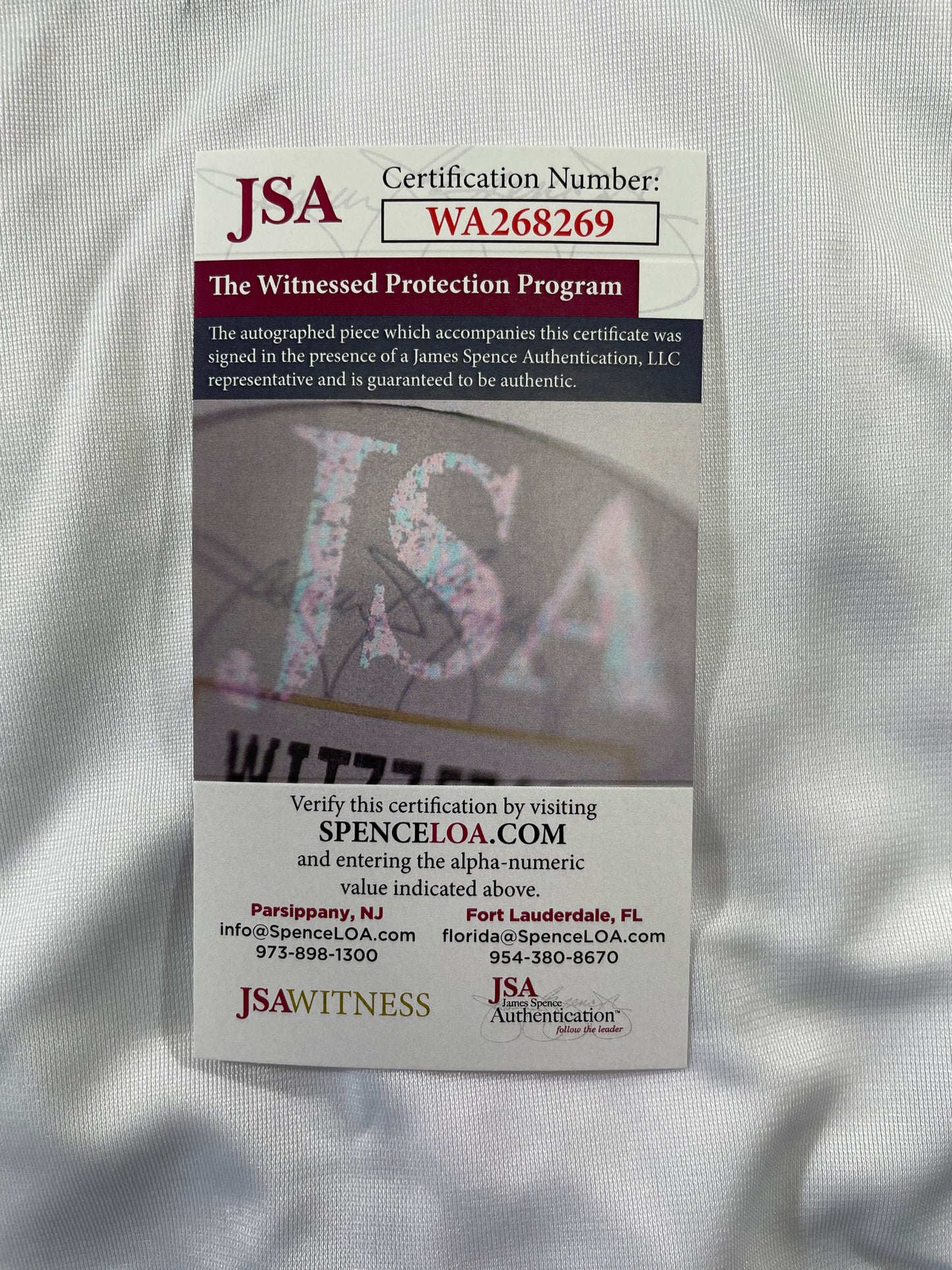 PAT MAHOMES SR. NEW YORK METS SIGNED JERSEY w/GO METS! XL JSA COA