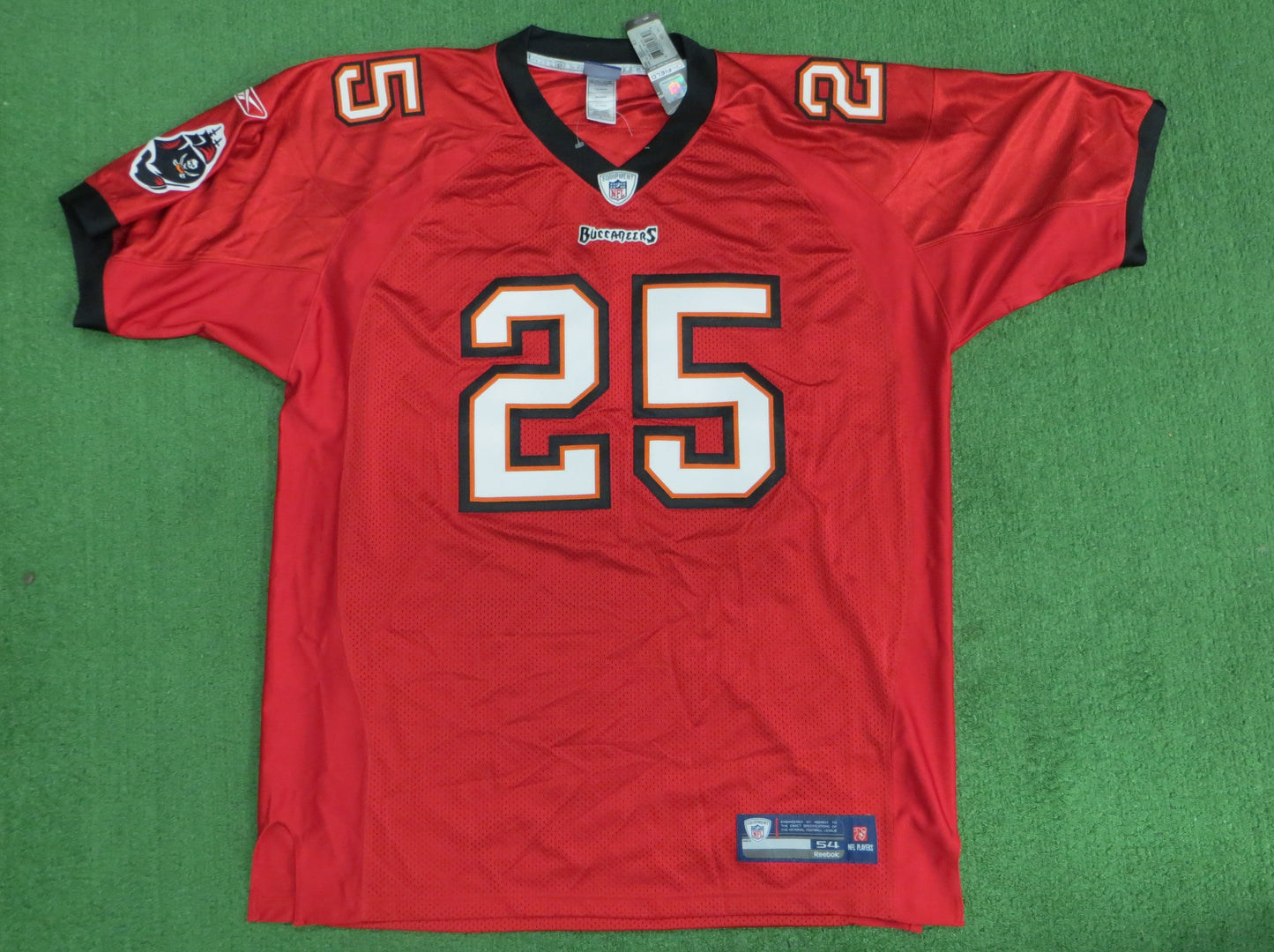 AQIB TALIB AUTHENTIC Reebok TAMPA BAY BUCS SIGNED Jersey w/TAGS JSA