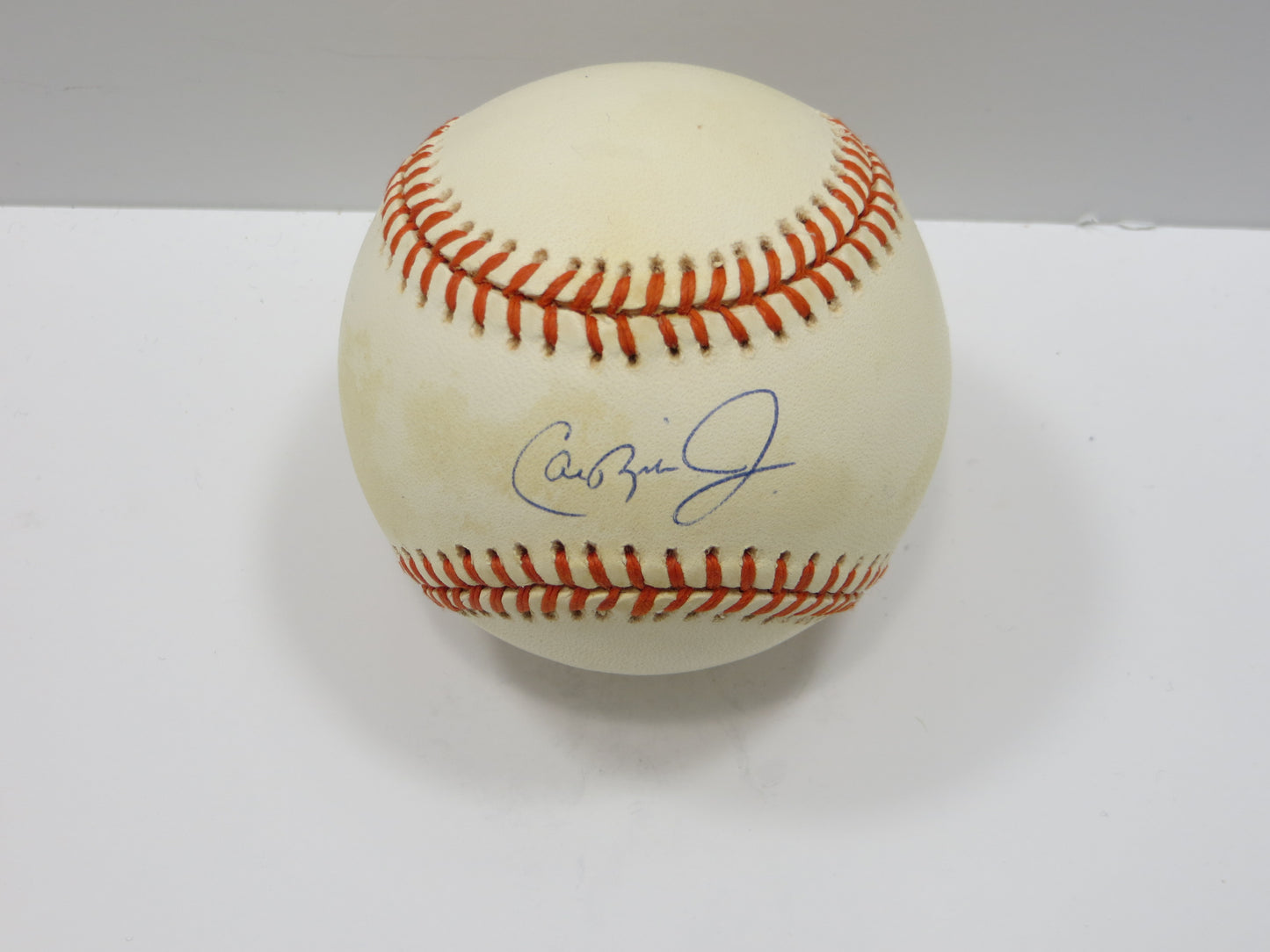 CAL RIPKEN JR. BALTIMORE ORIOLES SIGNED Rawlings Ripken Baseball JSA COA