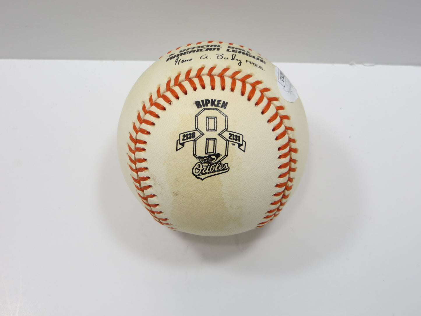 CAL RIPKEN JR. BALTIMORE ORIOLES SIGNED Rawlings Ripken Baseball JSA COA