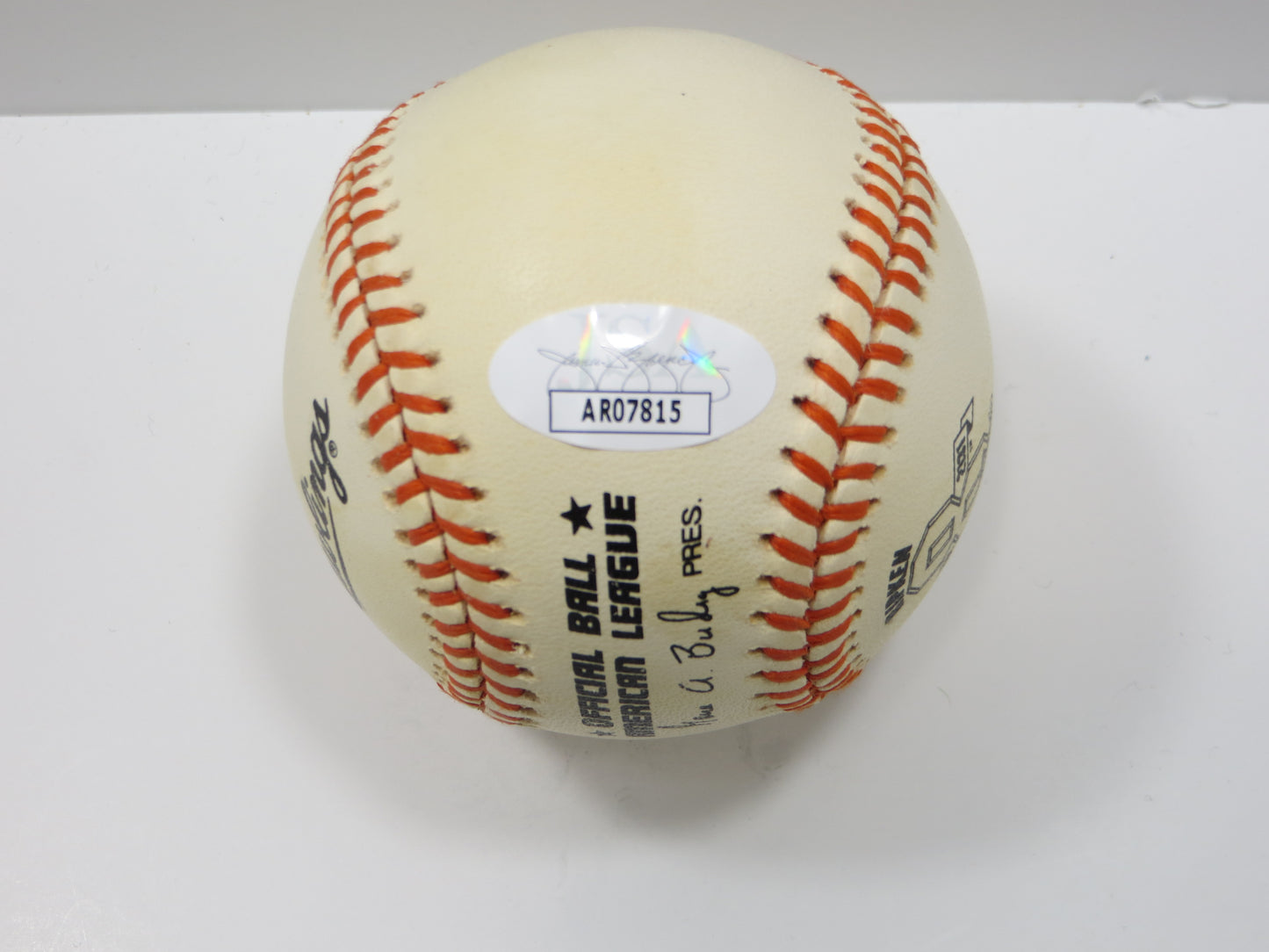 CAL RIPKEN JR. BALTIMORE ORIOLES SIGNED Rawlings Ripken Baseball JSA COA