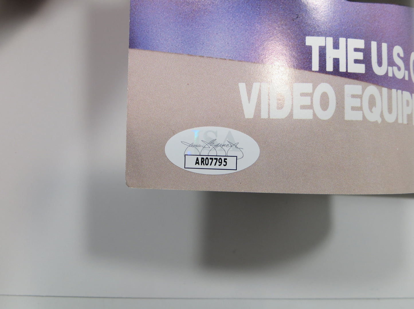 MARK RYPIEN WASHINGTON REDSKINS SIGNED Super Bowl XXVI Program JSA COA