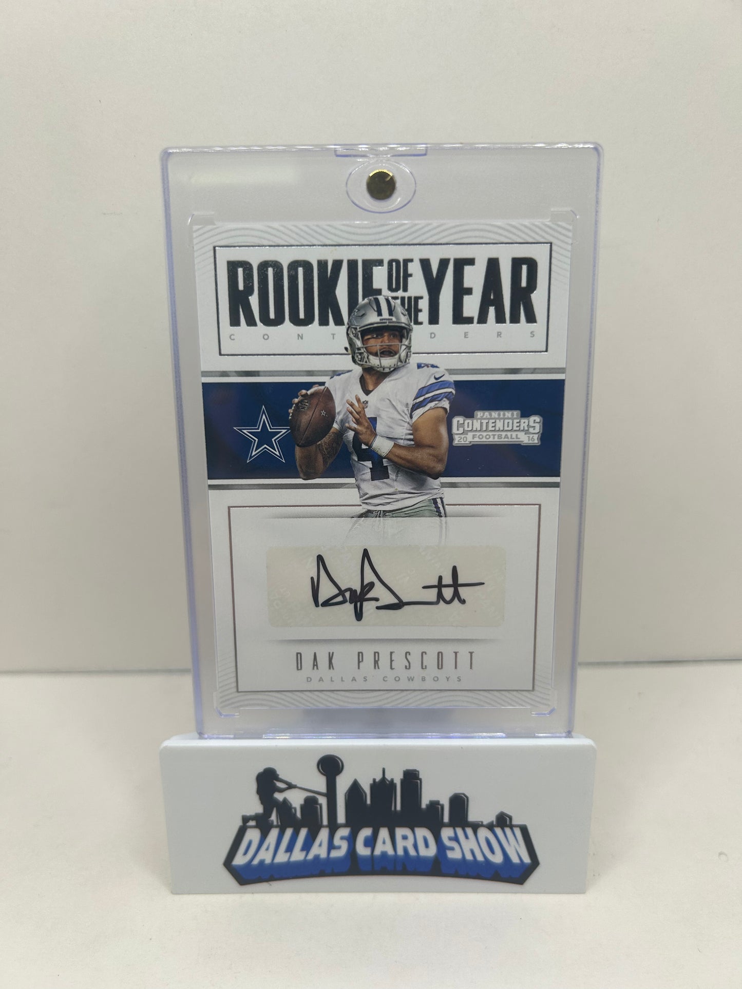 2016 Panini Contenders Dak Prescott Rookie Of The Year Autograph RC #22