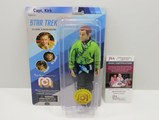 WILLIAM SHATNER STAR TREK Captian Kirk Limited Edition FIGURINE JSA BAS
