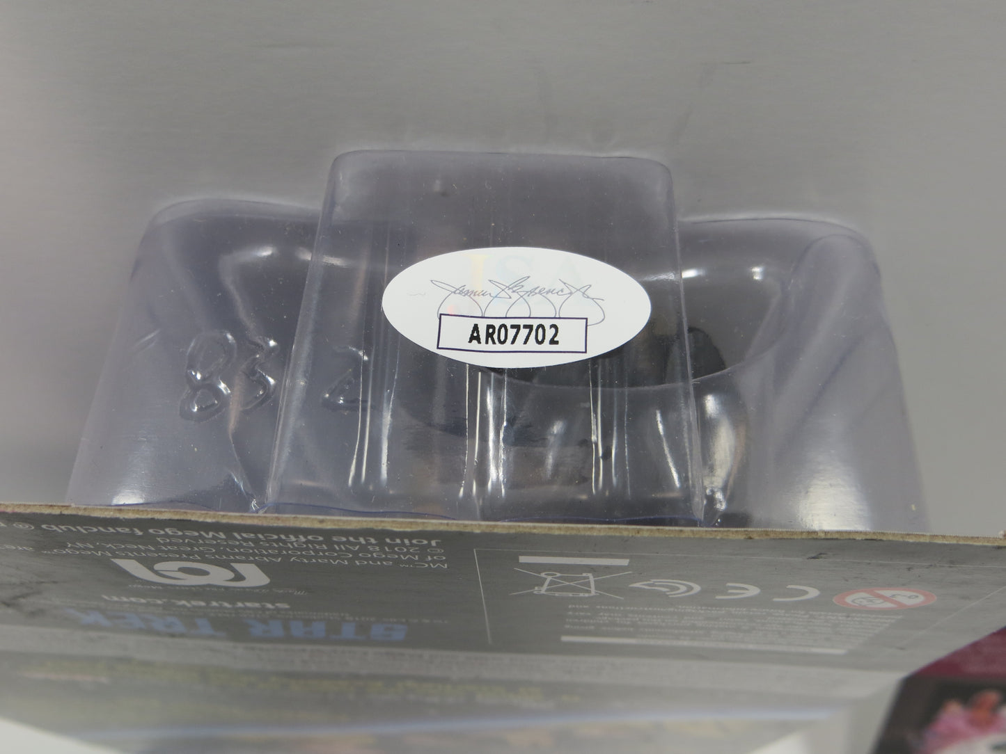 WILLIAM SHATNER STAR TREK Captian Kirk Limited Edition FIGURINE JSA BAS