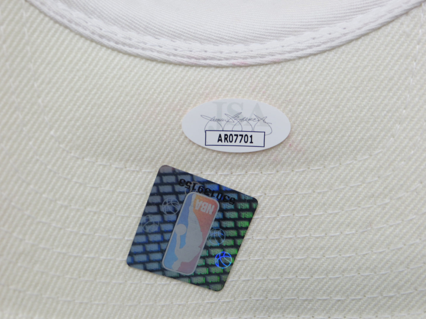 YAO MING SIGNED REEBOK HOUSTON ROCKETS HAT JSA COA