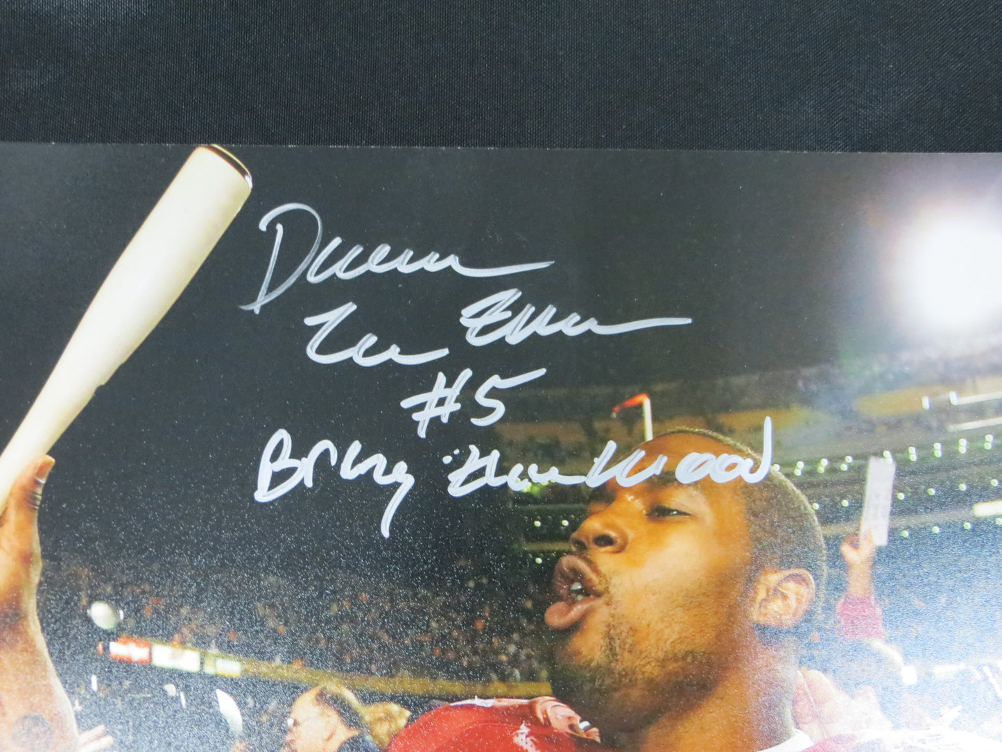 DARREN McFADDEN SIGNED ARKANSAS RAZORBACKS SIGNED 8x10 Photo JSA