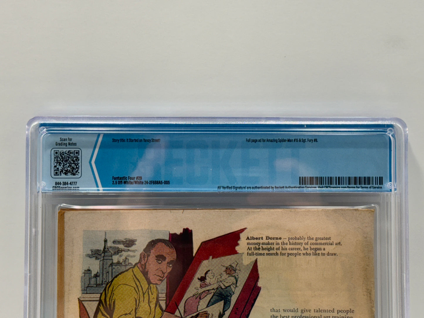 Fantastic Four #29 (Marvel Comics August 1964) Watchers And Red Ghost CBCS 2.5