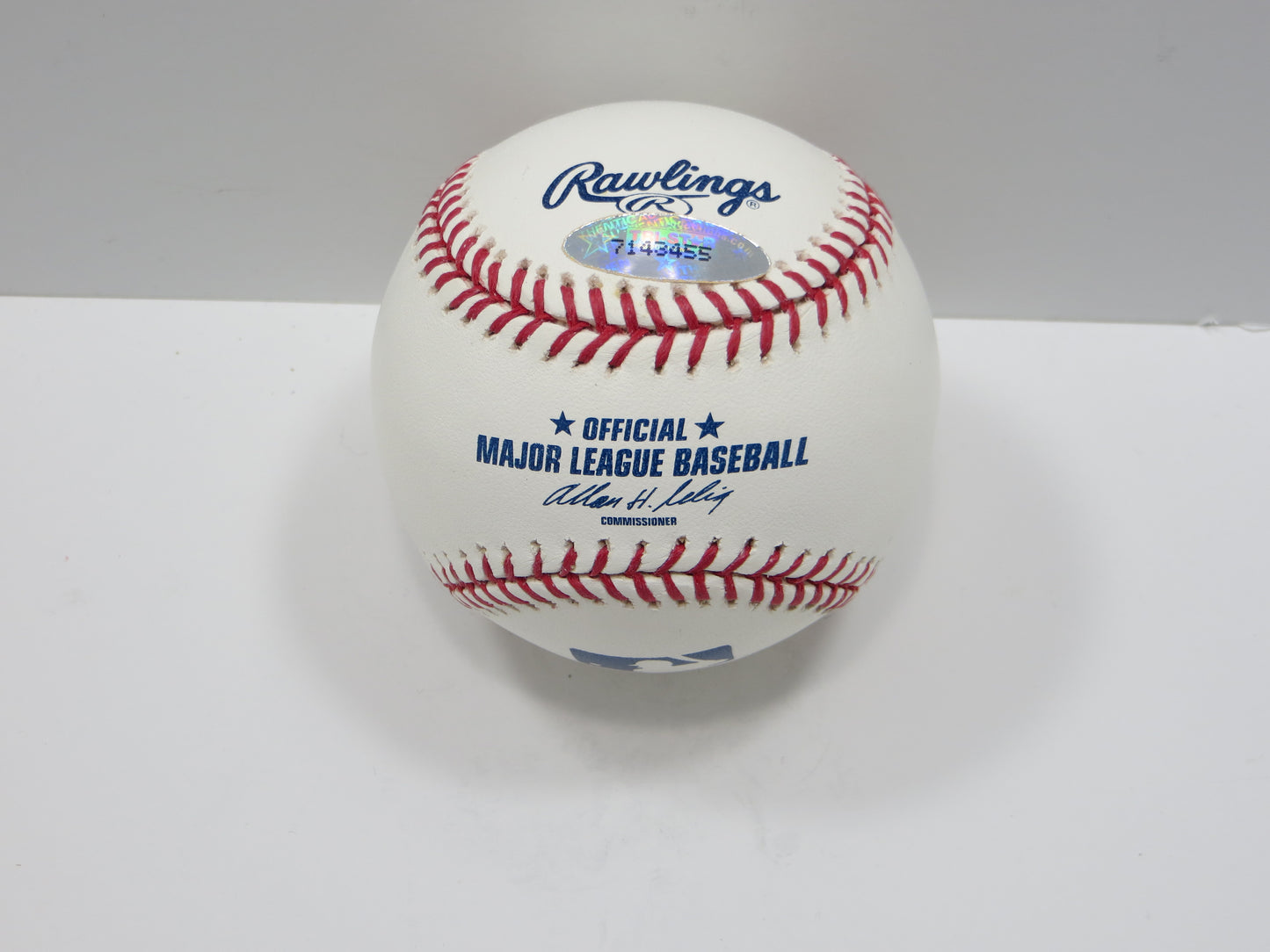 MICKEY RIVERS NEW YORK YANKEES SIGNED Rawlings OML Baseball TriStar