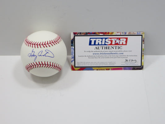 GARY CARTER NY Mets SIGNED Rawlings OML Baseball TriStar COA