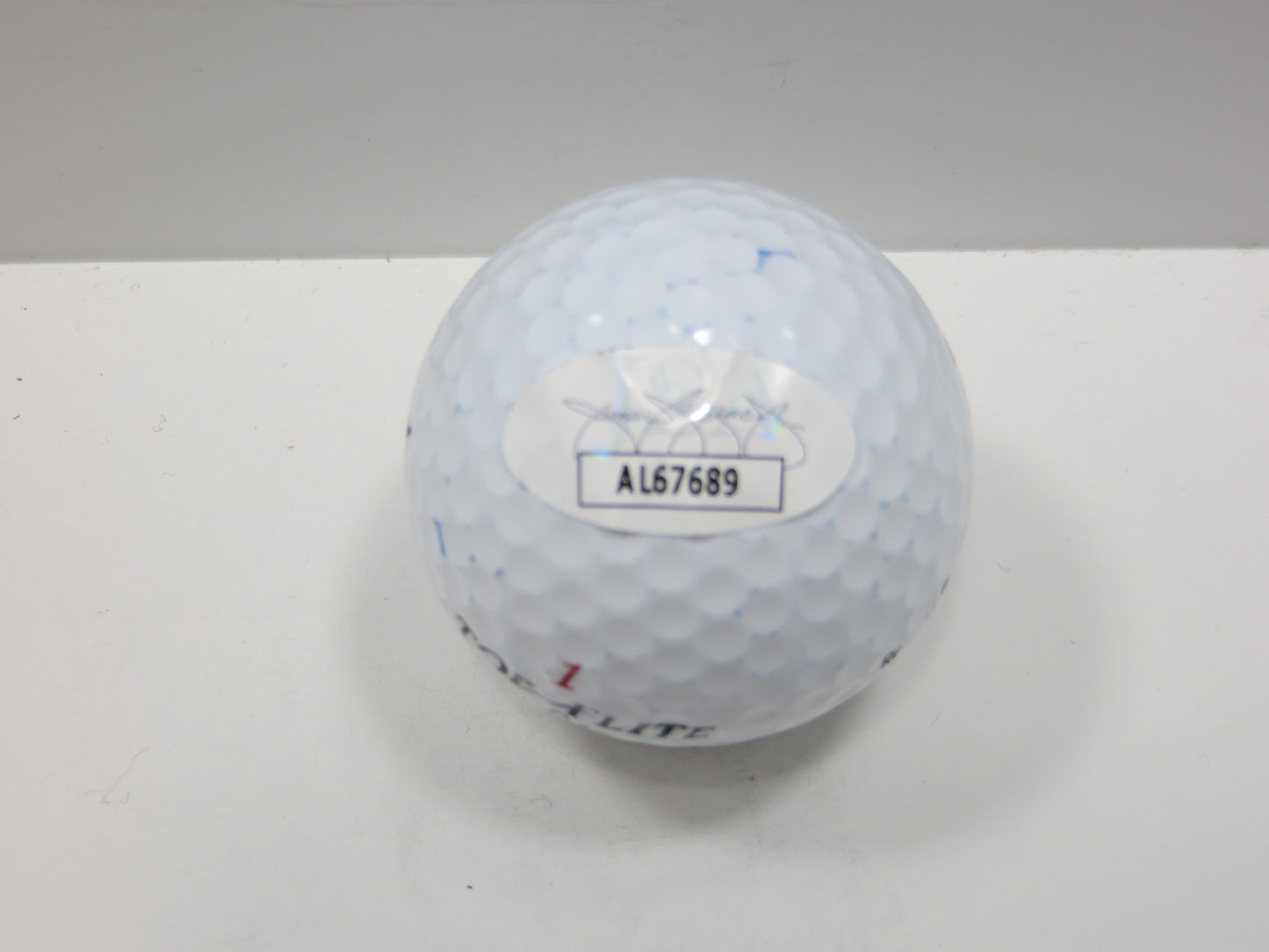 STEVE ELKINGTON SIGNED Top-Flite Golf Ball HOUSTON COUGARS JSA COA