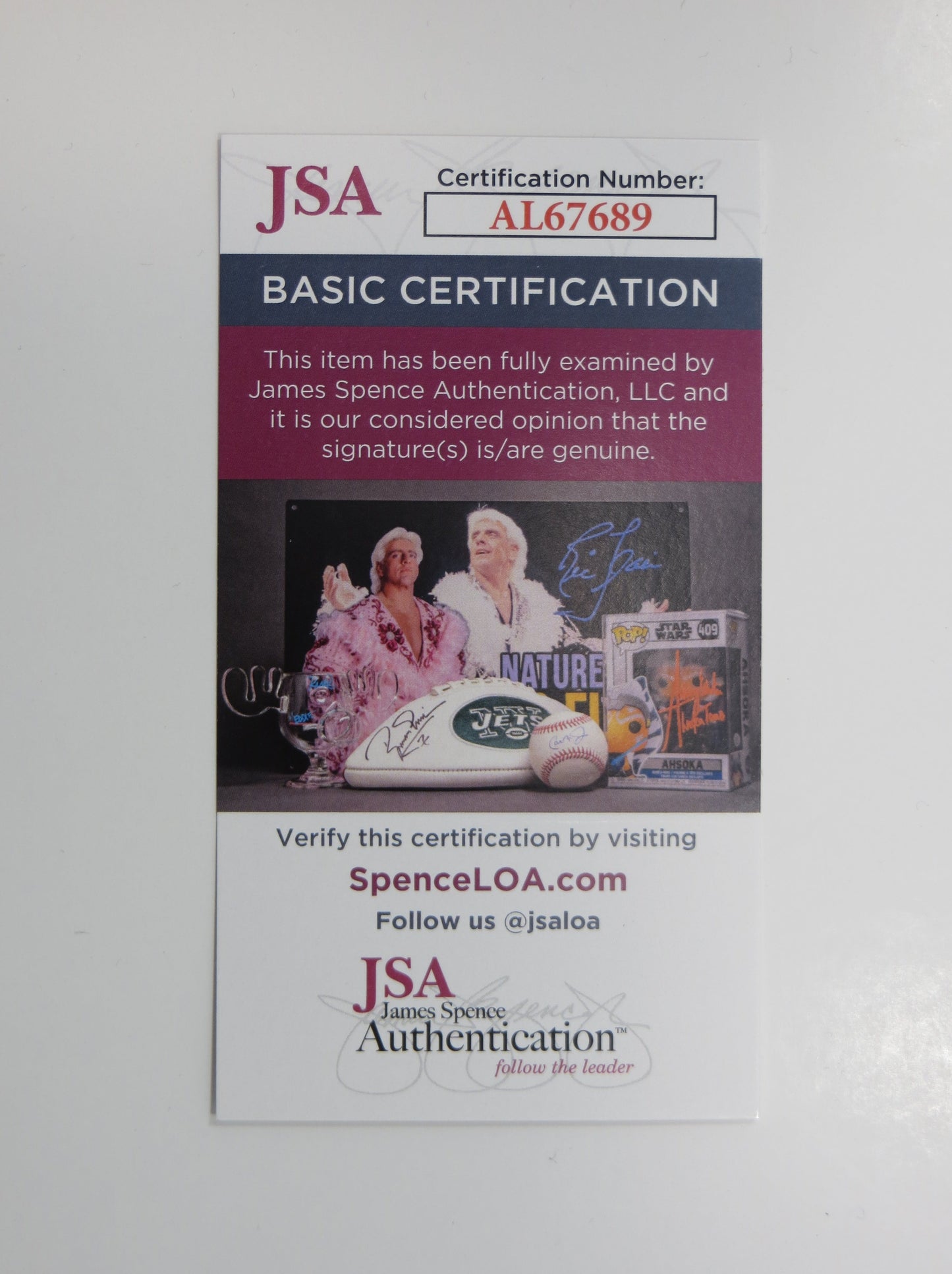 STEVE ELKINGTON SIGNED Top-Flite Golf Ball HOUSTON COUGARS JSA COA