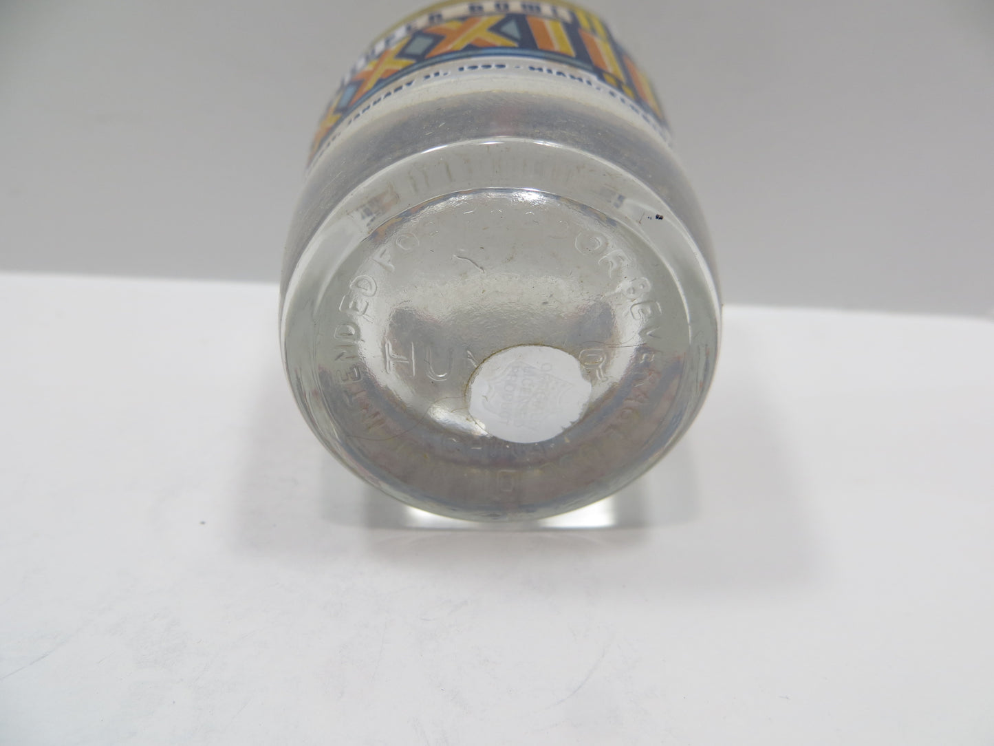 SUPER BOWL XXXIII Broncos vs Falcons SHOT GLASS