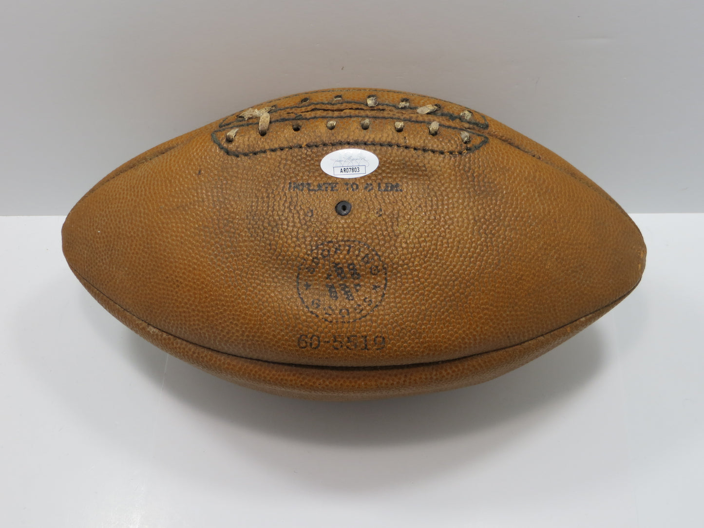 SAMMY BAUGH WASHINGTON REDSKINS RED CHIEF FOOTBALL JSA COA