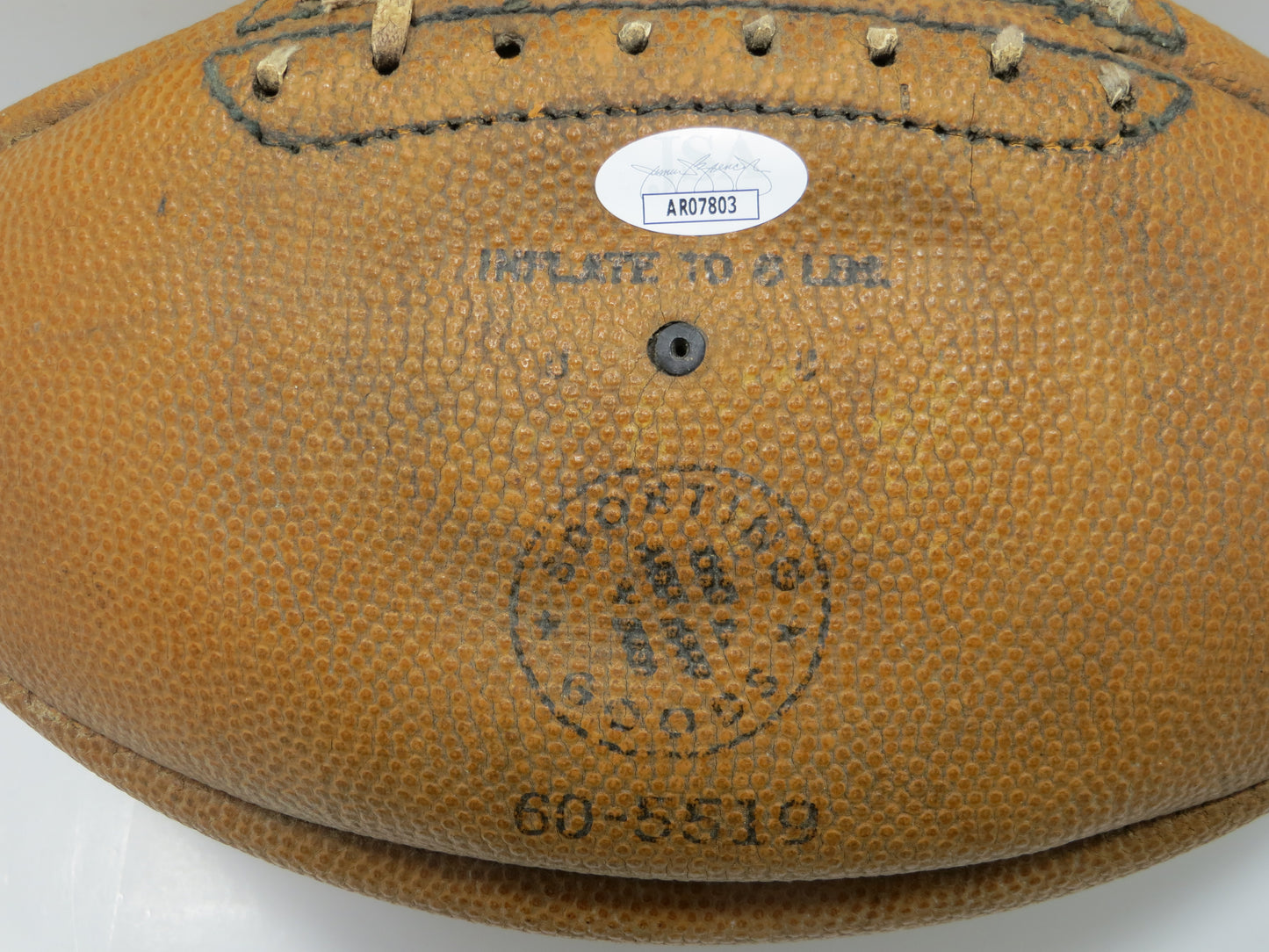 SAMMY BAUGH WASHINGTON REDSKINS RED CHIEF FOOTBALL JSA COA