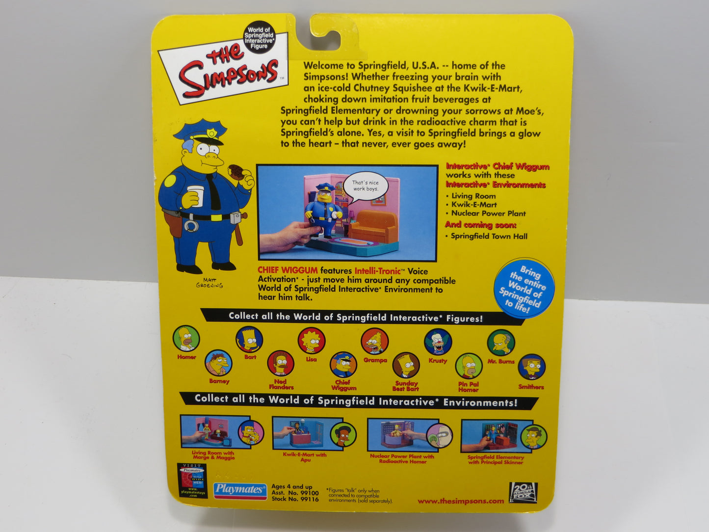 TONE RODRIGUEZ SIGNED SKETCHED CHIEF WIGGUM SIMPSONS FIGURINE JSA