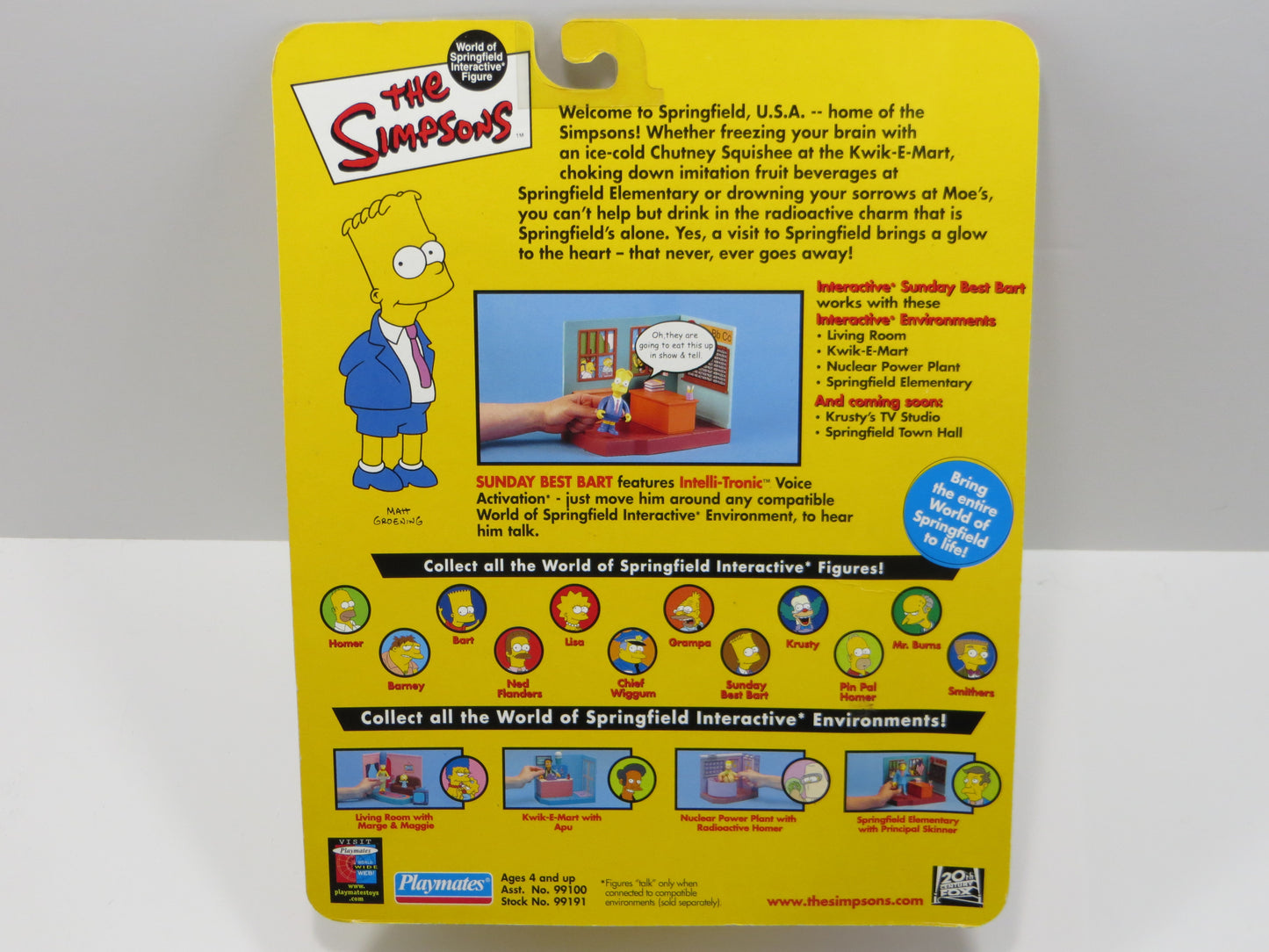 TONE RODRIGUEZ SIGNED SKETCHED SUNDAY BEST BART SIMPSONS FIGURINE JSA