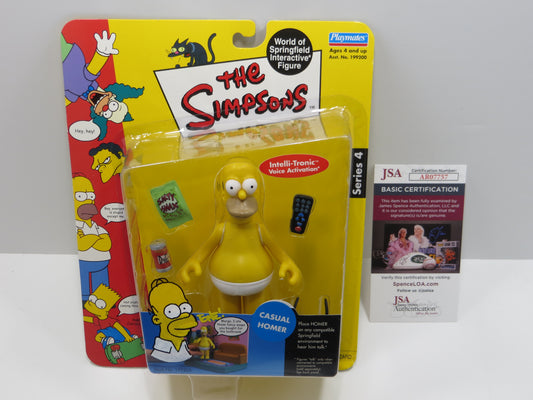 TONE RODRIGUEZ SIGNED SKETCHED Casual Homer SIMPSONS FIGURINE JSA