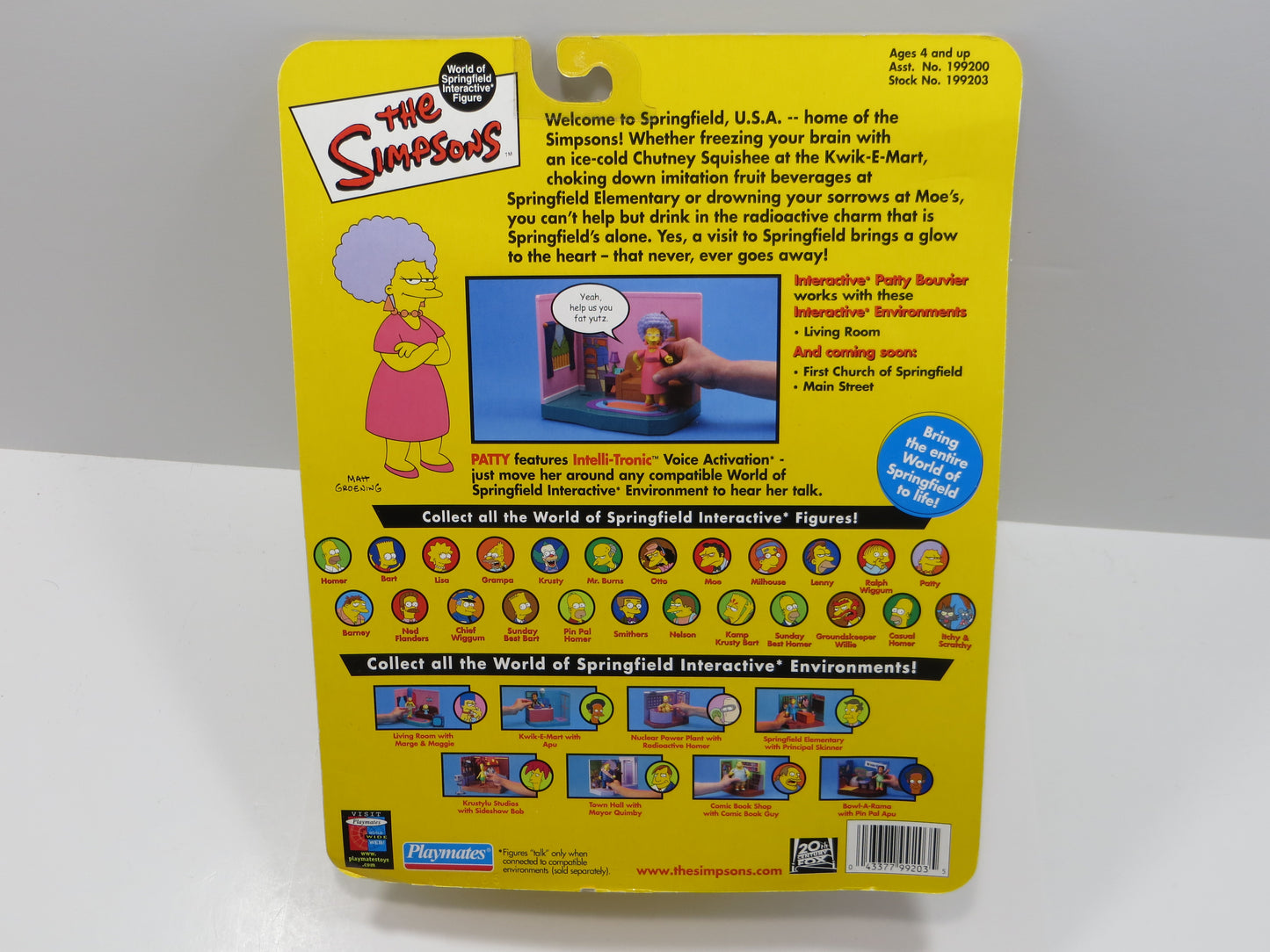 TONE RODRIGUEZ SIGNED SKETCHED Patty Bouvier SIMPSONS FIGURINE JSA