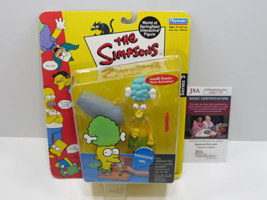 TONE RODRIGUEZ SIGNED SKETCHED Sideshow Mel SIMPSONS FIGURINE JSA