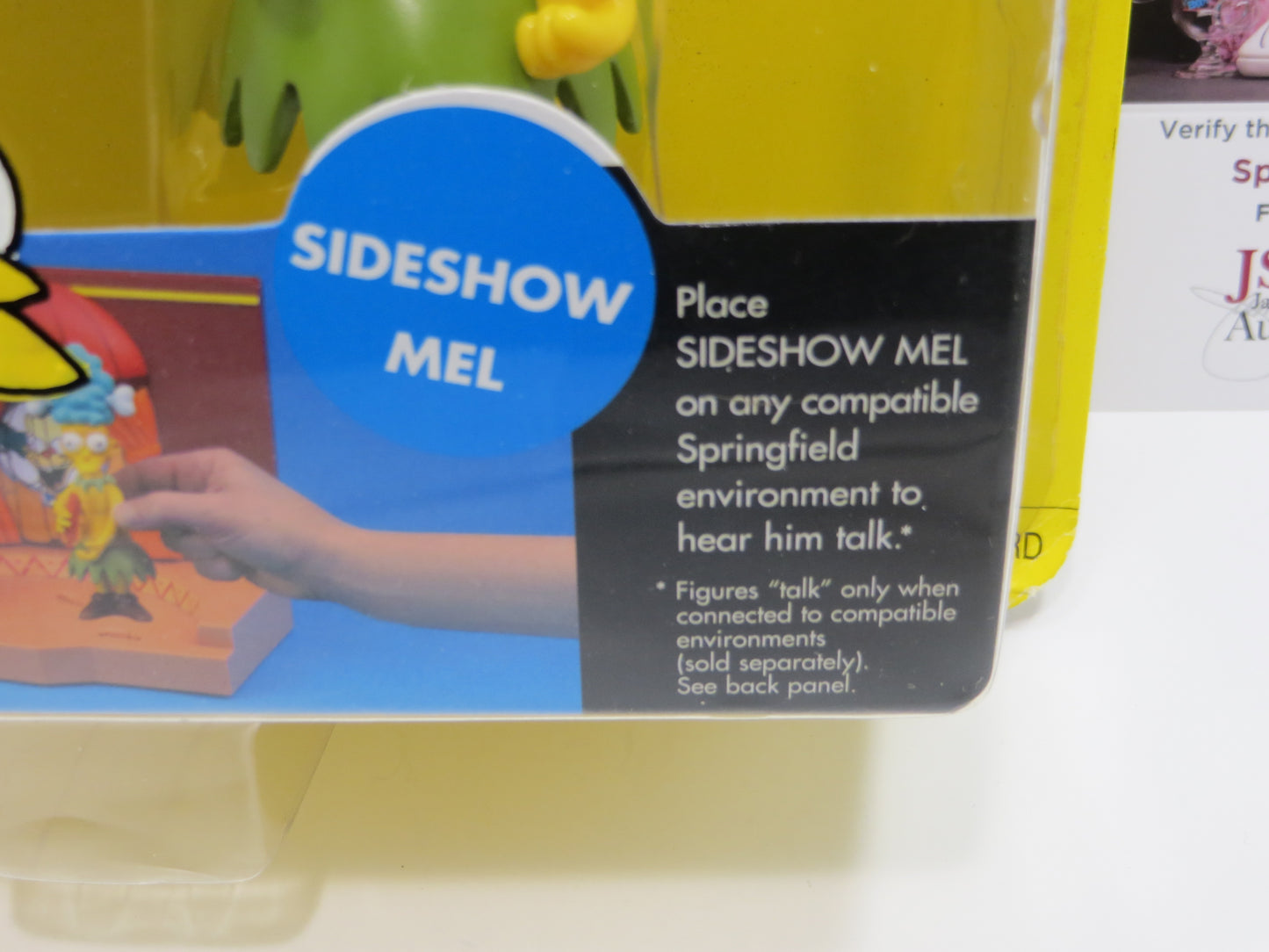 TONE RODRIGUEZ SIGNED SKETCHED Sideshow Mel SIMPSONS FIGURINE JSA