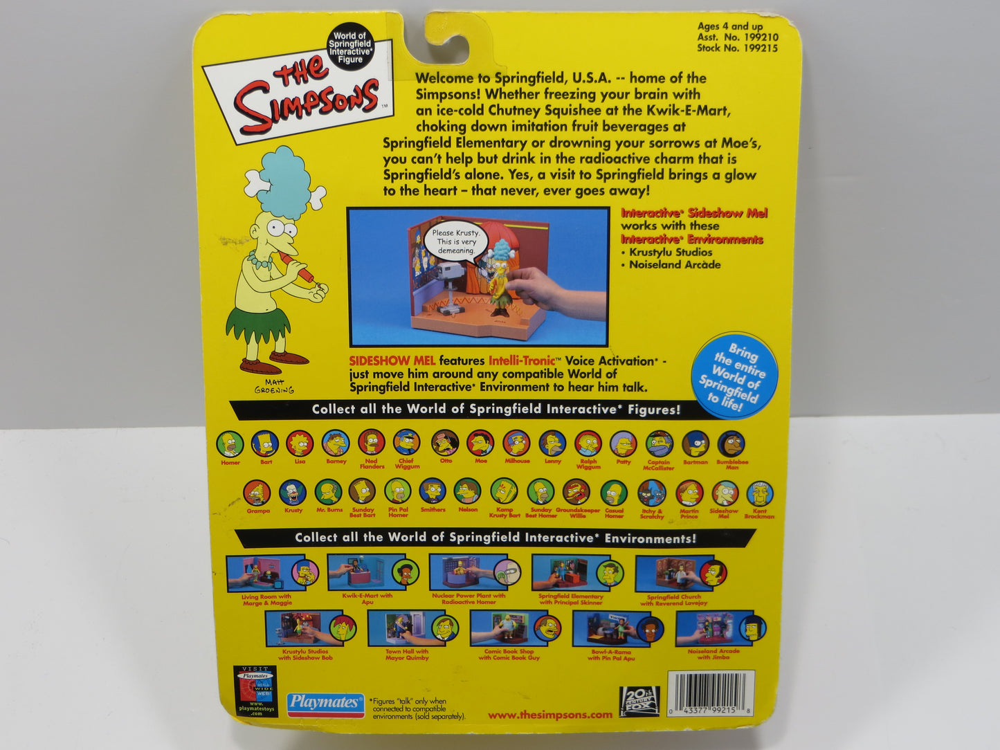 TONE RODRIGUEZ SIGNED SKETCHED Sideshow Mel SIMPSONS FIGURINE JSA