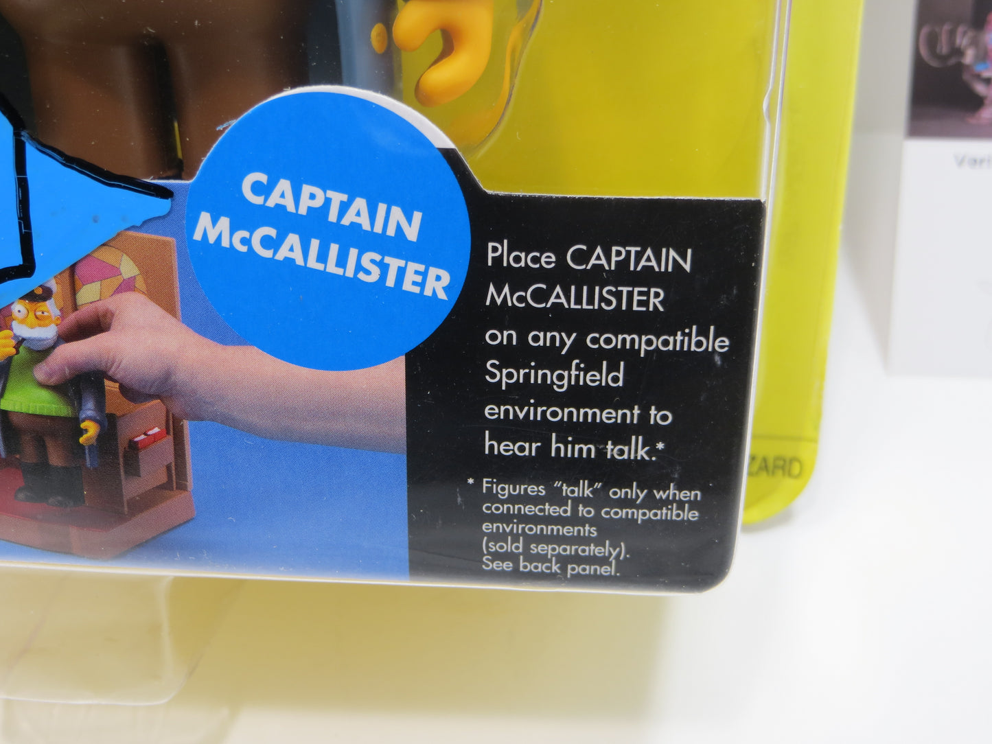 TONE RODRIGUEZ SIGNED SKETCHED CAPTAIN McCallister SIMPSONS FIGURINE JSA