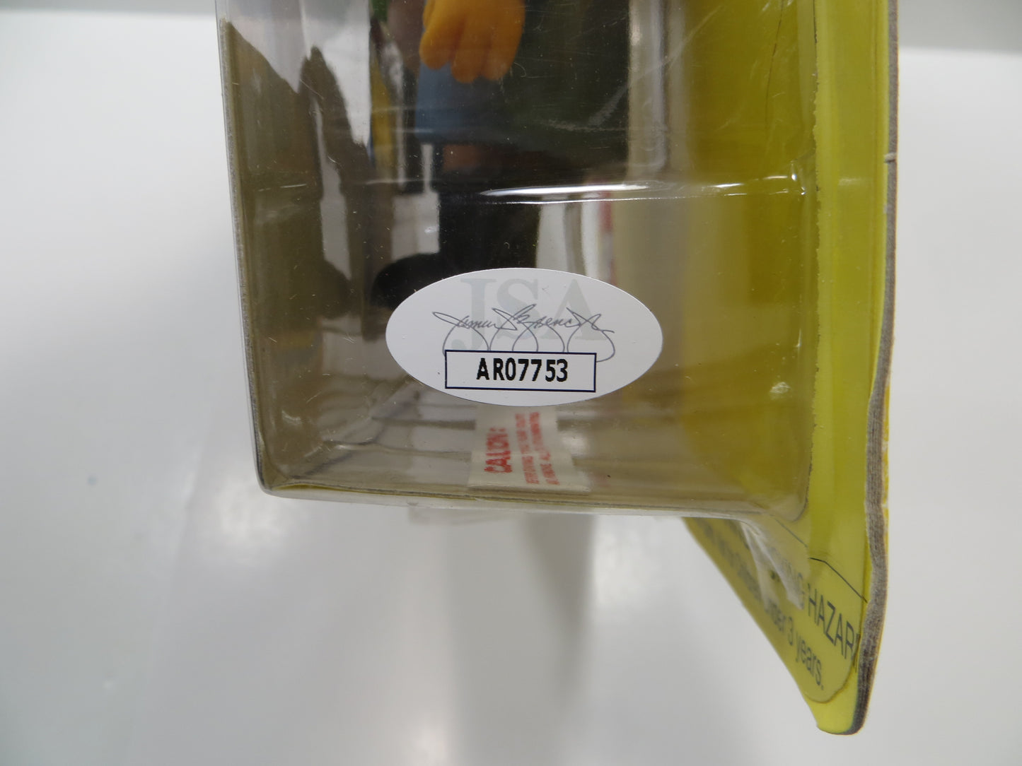 TONE RODRIGUEZ SIGNED SKETCHED CAPTAIN McCallister SIMPSONS FIGURINE JSA