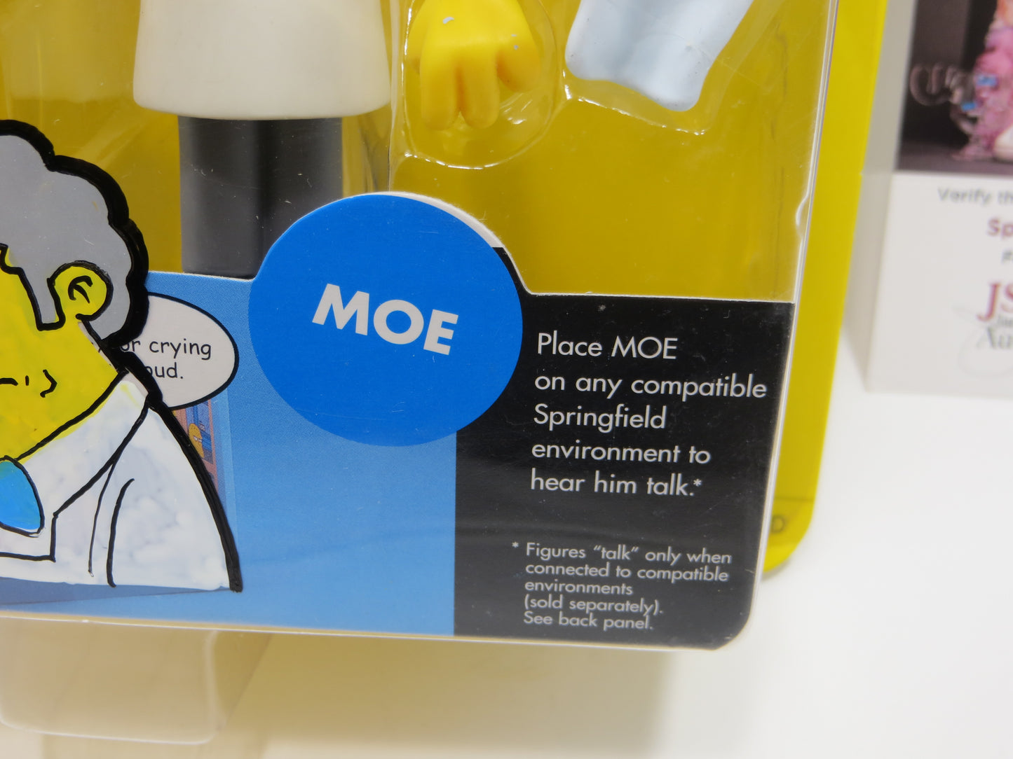 TONE RODRIGUEZ SIGNED SKETCHED MOE SIMPSONS FIGURINE JSA COA