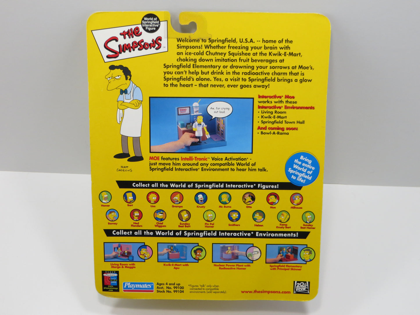 TONE RODRIGUEZ SIGNED SKETCHED MOE SIMPSONS FIGURINE JSA COA