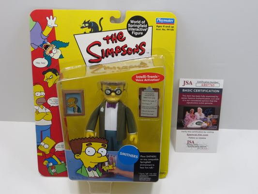 TONE RODRIGUEZ SIGNED SKETCHED Smithers SIMPSONS FIGURINE JSA