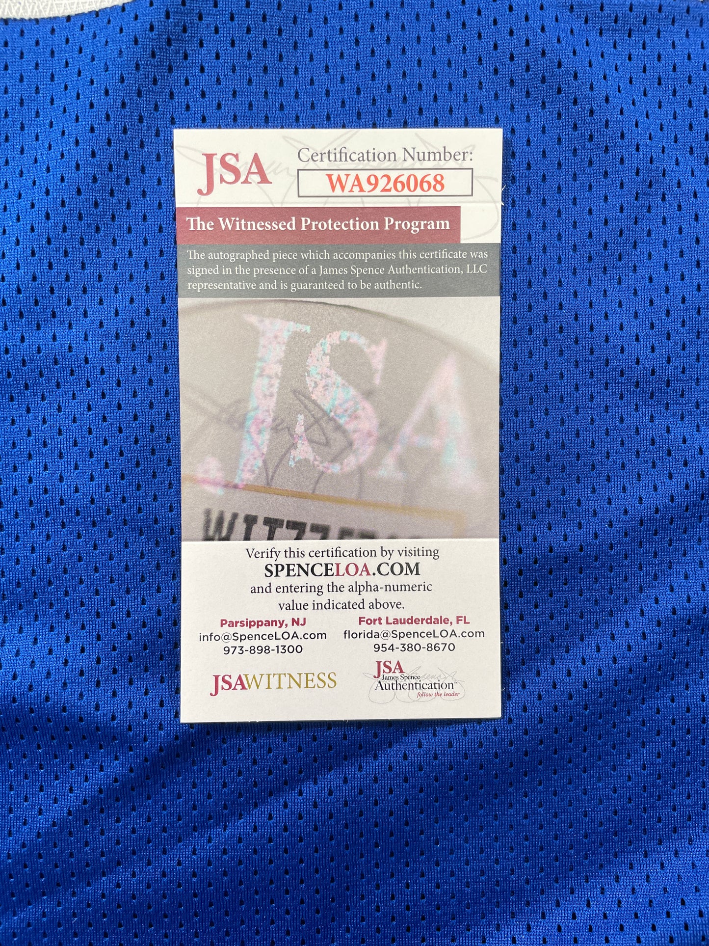 LARRY COLE DALLAS COWBOYS SIGNED BLUE JERSEY w/SB VI & XII Champs XL JSA COA