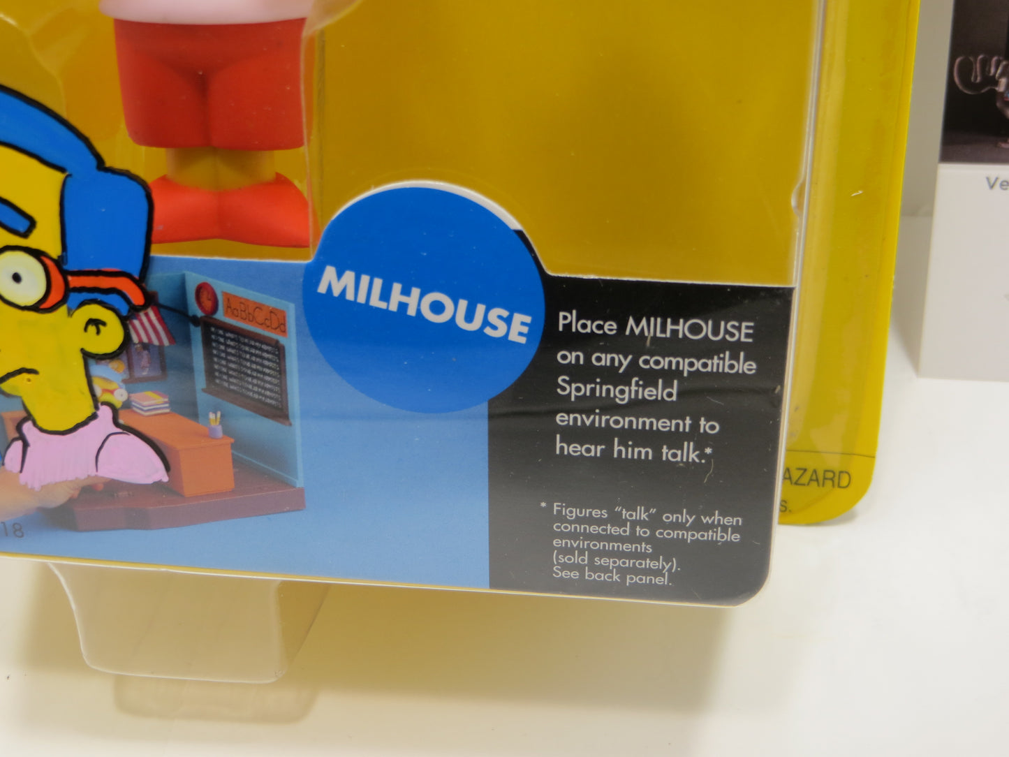 TONE RODRIGUEZ SIGNED SKETCHED Milhouse SIMPSONS FIGURINE JSA