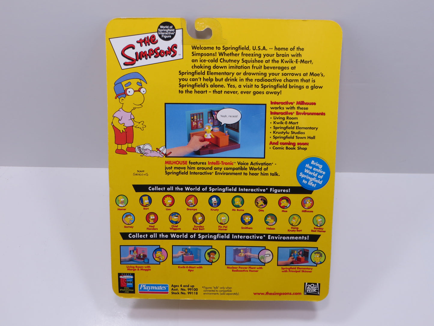 TONE RODRIGUEZ SIGNED SKETCHED Milhouse SIMPSONS FIGURINE JSA