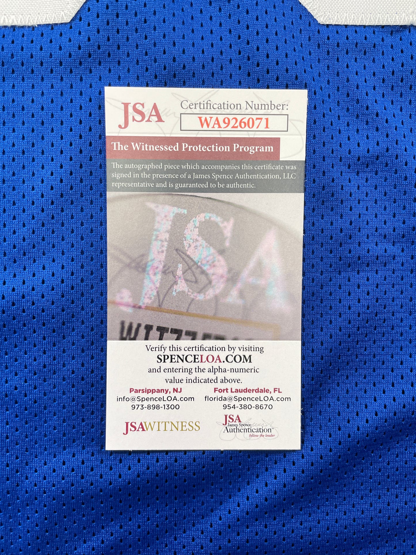 LARRY COLE DALLAS COWBOYS SIGNED BLUE JERSEY w/SB VI & XII Champs XL JSA COA