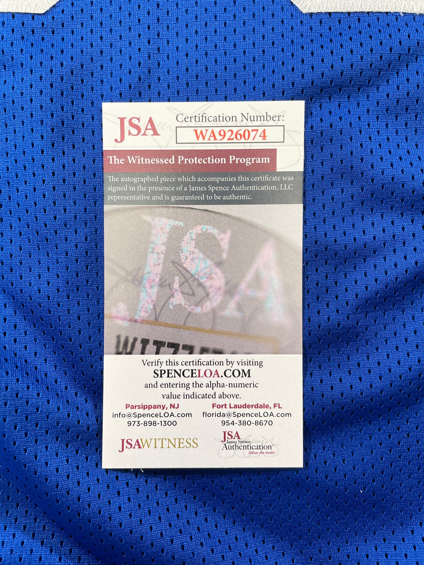 LARRY COLE DALLAS COWBOYS SIGNED BLUE JERSEY w/SB VI & XII Champs XL JSA COA