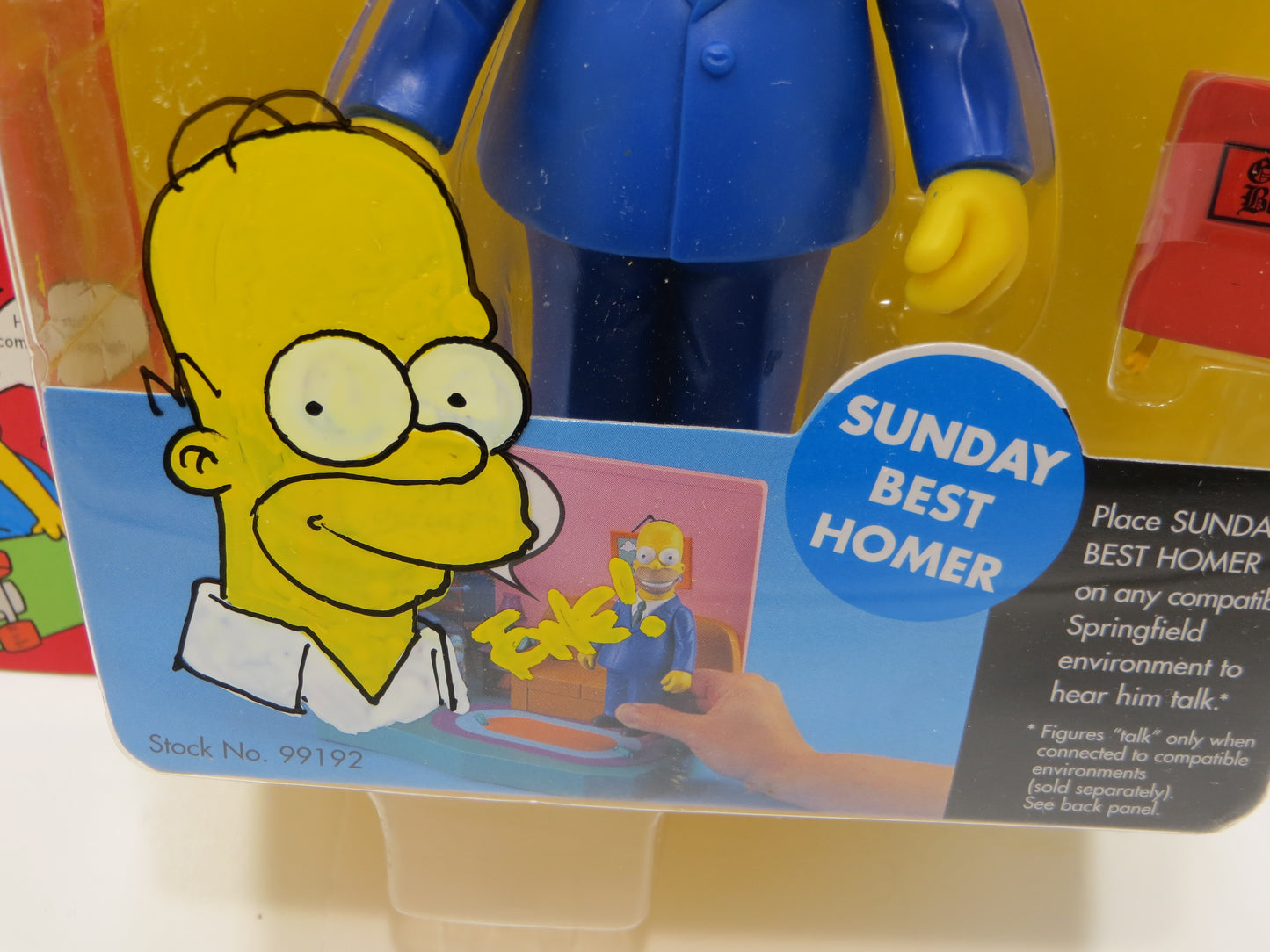TONE RODRIGUEZ SIGNED SKETCHED Sunday Best Homer SIMPSONS FIGURINE JSA