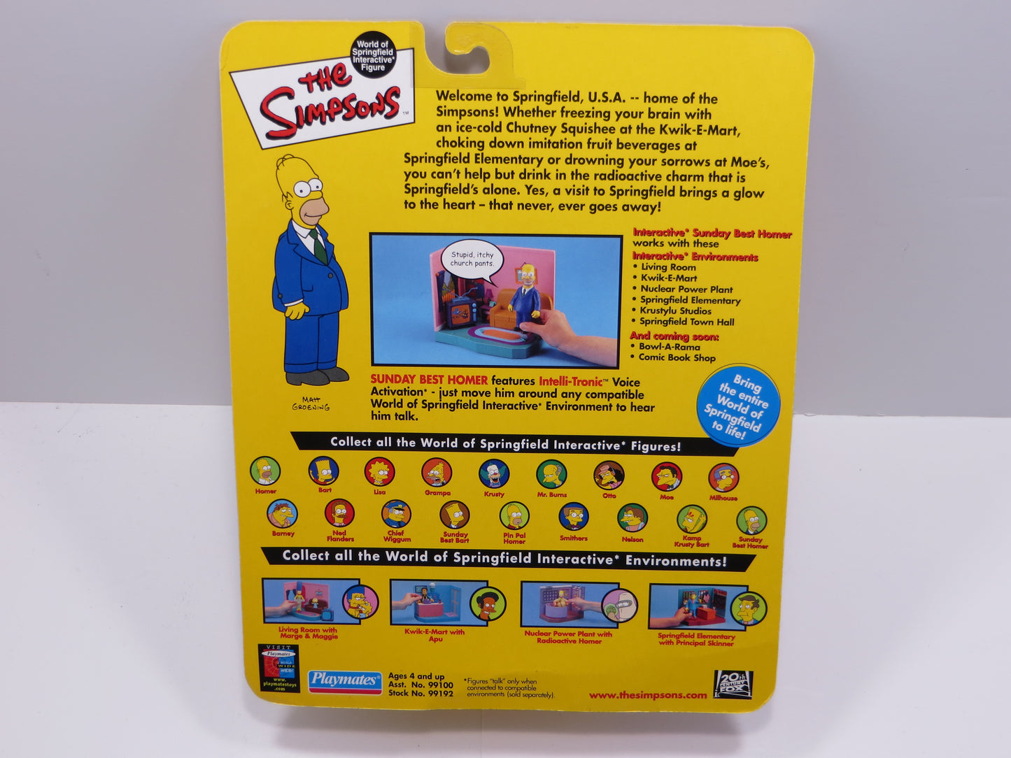 TONE RODRIGUEZ SIGNED SKETCHED Sunday Best Homer SIMPSONS FIGURINE JSA