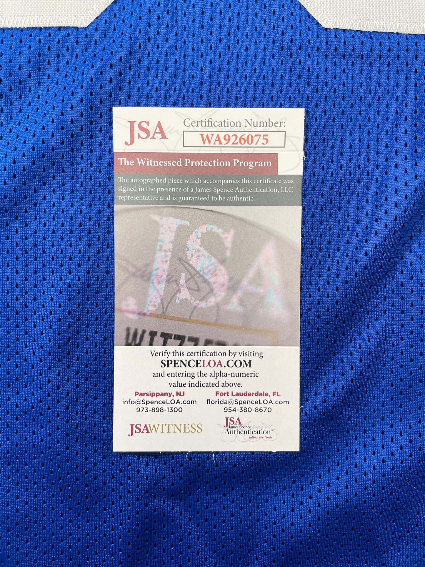 LARRY COLE DALLAS COWBOYS SIGNED BLUE JERSEY w/SB VI & XII Champs XL JSA COA