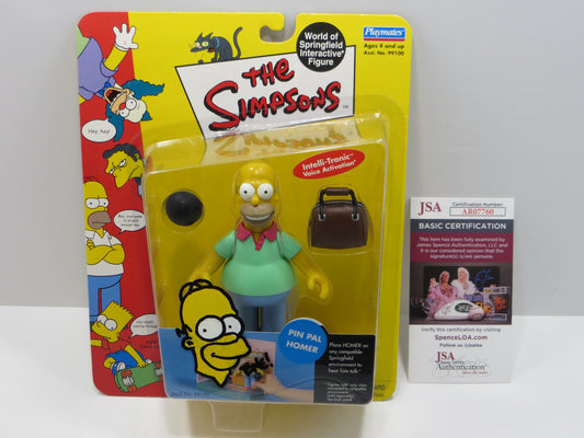 TONE RODRIGUEZ SIGNED SKETCHED Pin Pal Homer SIMPSONS FIGURINE JSA