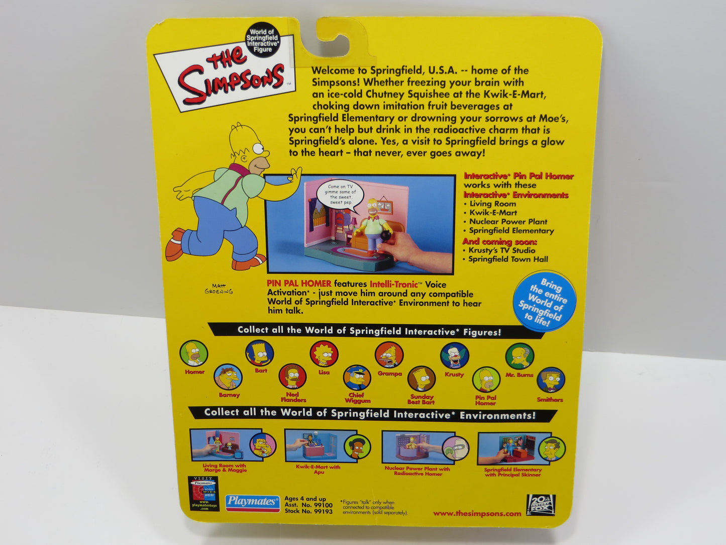 TONE RODRIGUEZ SIGNED SKETCHED Pin Pal Homer SIMPSONS FIGURINE JSA